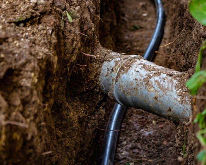 Pipe in a Trench | Professional Emergency Plumber Gold Coast